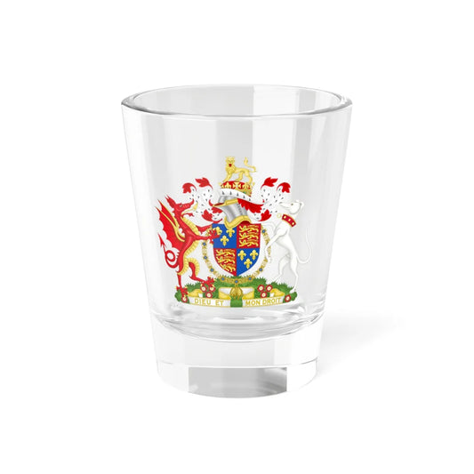 Coat of Arms of Henry VII of England 1485-1509 Golden Fleece Variant (England) (Coat of Arms) Shot Glass 1.5oz 1.5oz - Go Mug Yourself
