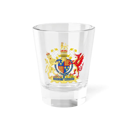 Coat of Arms of Henry VIII of England 1509-1533 Variant 2 (England) (Coat of Arms) Shot Glass 1.5oz 1.5oz - Go Mug Yourself