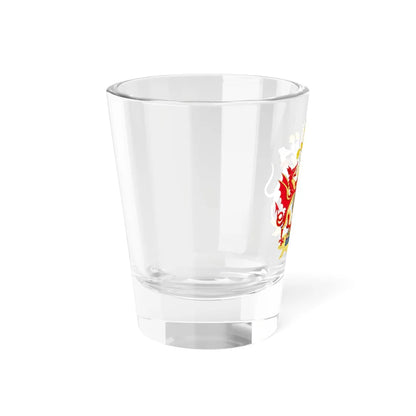Coat of Arms of Henry VIII of England 1509-1547 Golden Fleece Variant 1 (England) (Coat of Arms) Shot Glass 1.5oz - Go Mug Yourself