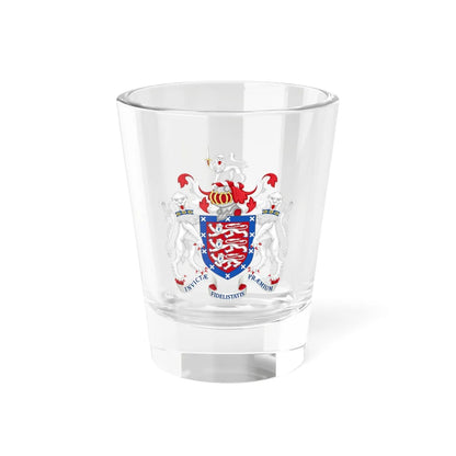 Coat of Arms of Hereford City Council (England) (Coat of Arms) Shot Glass 1.5oz 1.5oz - Go Mug Yourself