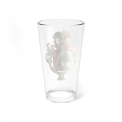 Coat of Arms of Hernán Siles Zuazo Order of Isabella the Catholic (Spain) (Coat of Arms) Pint Glass 16oz - Go Mug Yourself