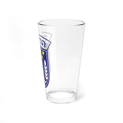 Coat of Arms of Herzliya (Israel) (Coat of Arms) Pint Glass 16oz - Go Mug Yourself