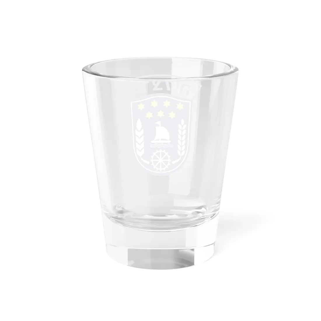 Coat of Arms of Herzliya (Israel) (Coat of Arms) Shot Glass 1.5oz - Go Mug Yourself