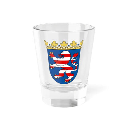 Coat of arms of Hesse (Germany) (Coat of Arms) Shot Glass 1.5oz 1.5oz - Go Mug Yourself