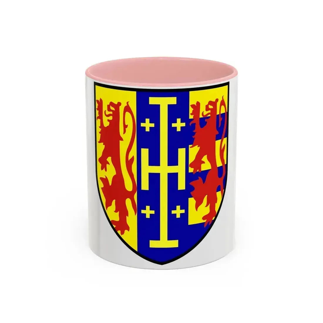Coat of arms of Hetoumian - Accent Coffee Mug 11oz Pink - Go Mug Yourself