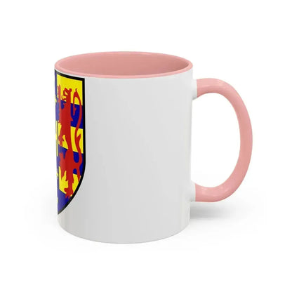 Coat of arms of Hetoumian - Accent Coffee Mug - Go Mug Yourself