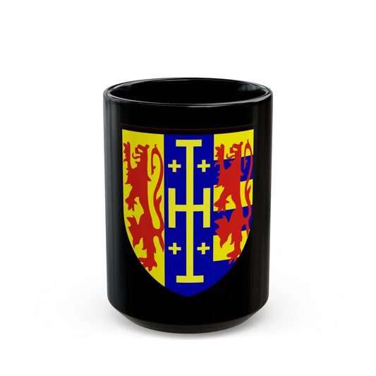 Coat of arms of Hetoumian - Black Coffee Mug-15oz-Go Mug Yourself