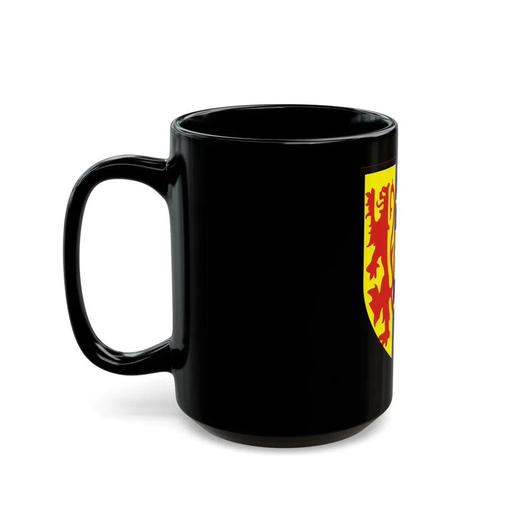 Coat of arms of Hetoumian - Black Coffee Mug-Go Mug Yourself