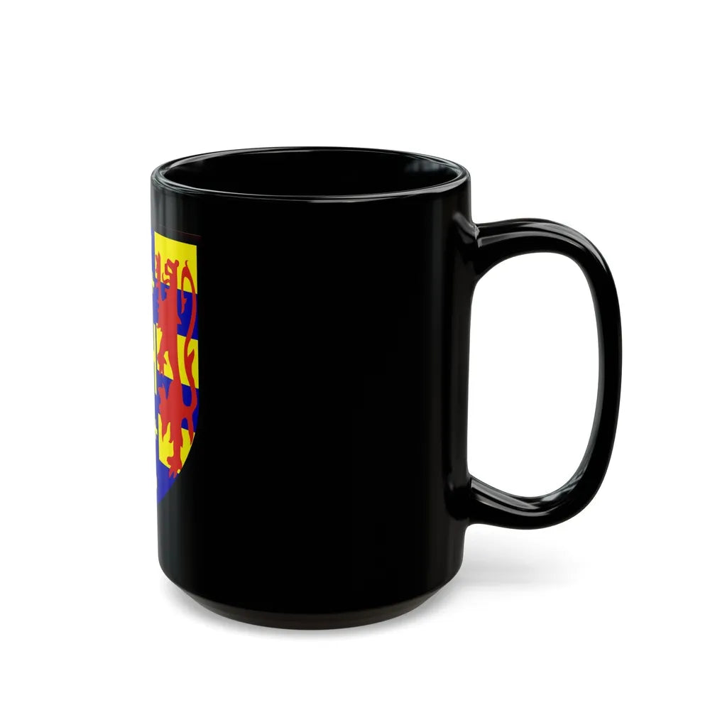 Coat of arms of Hetoumian - Black Coffee Mug-Go Mug Yourself