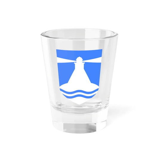 Coat of arms of Hiiumaa Parish (Estonia) (Coat of Arms) Shot Glass 1.5oz 1.5oz - Go Mug Yourself