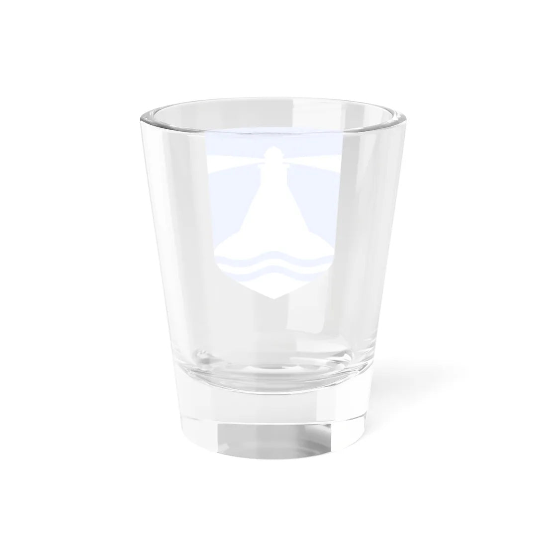 Coat of arms of Hiiumaa Parish (Estonia) (Coat of Arms) Shot Glass 1.5oz - Go Mug Yourself