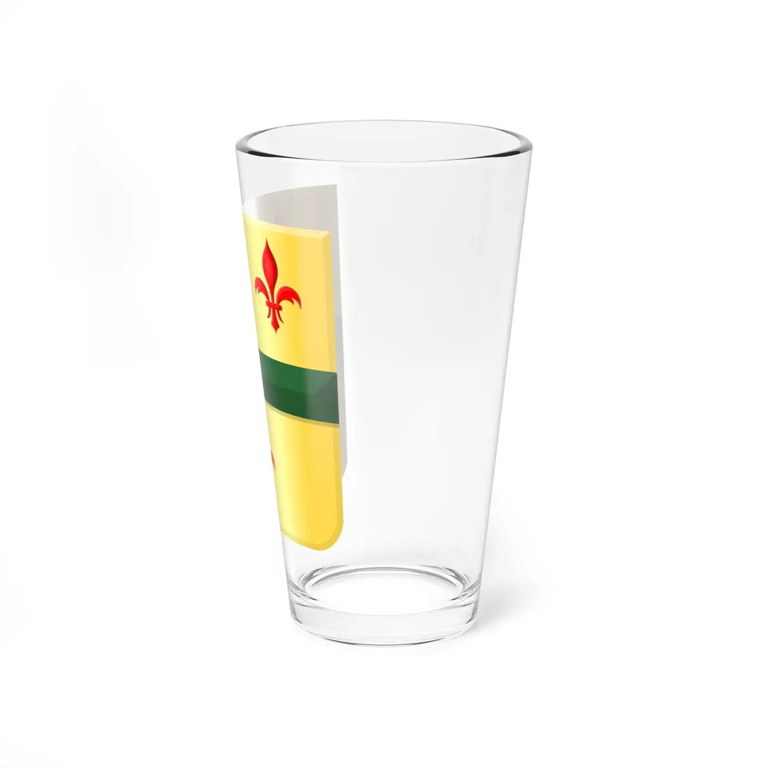 Coat of arms of Hillegom (Netherlands) (Coat of Arms) Pint Glass 16oz - Go Mug Yourself