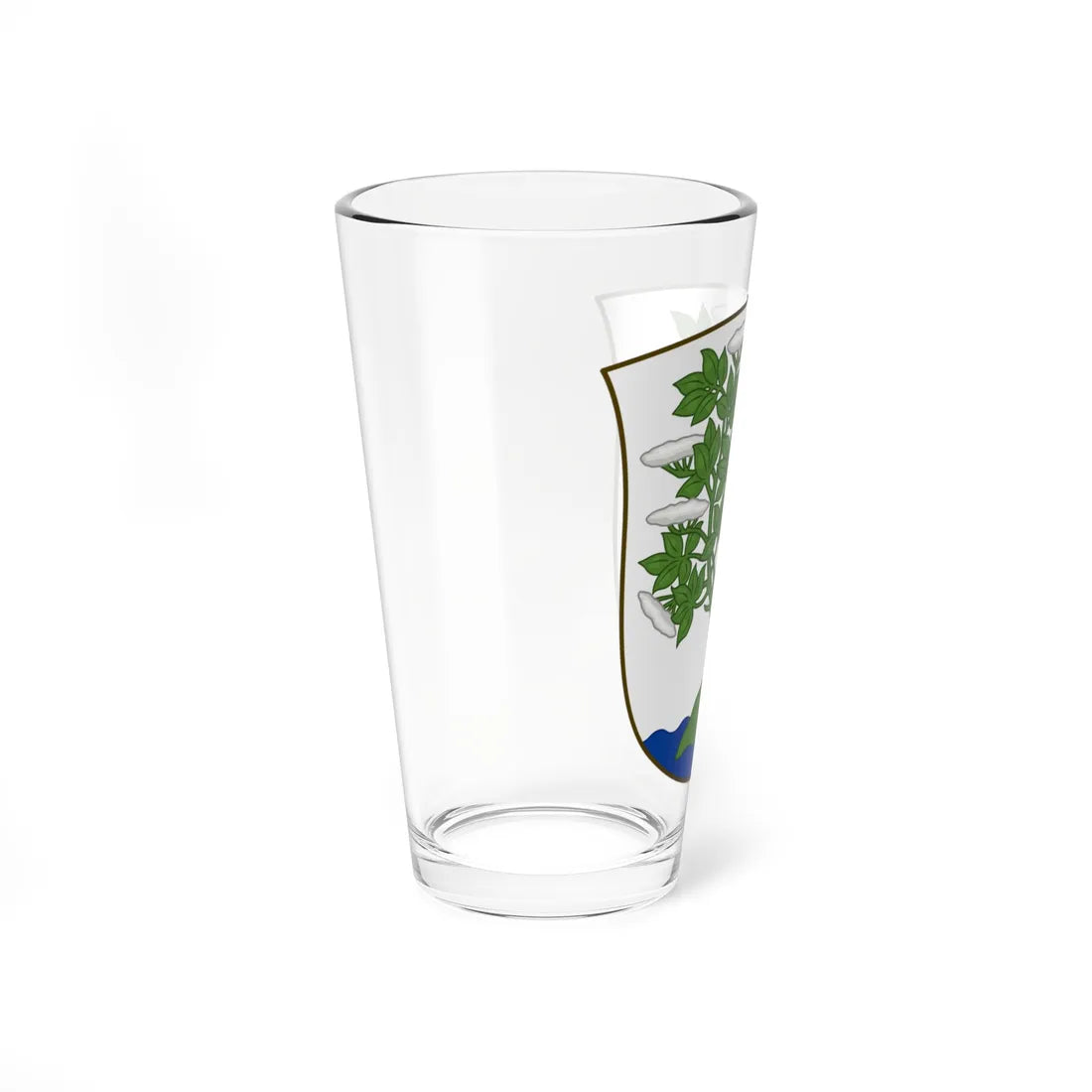 Coat of arms of Hillerød (Denmark) (Coat of Arms) Pint Glass 16oz - Go Mug Yourself