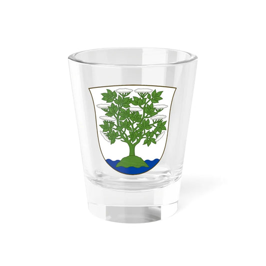 Coat of arms of Hillerød (Denmark) (Coat of Arms) Shot Glass 1.5oz 1.5oz - Go Mug Yourself