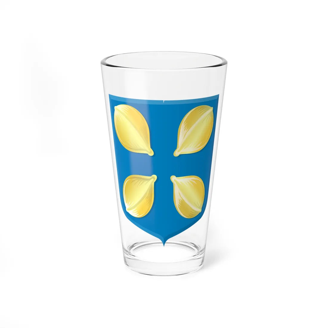 Coat of arms of Hilversum (Netherlands) (Coat of Arms) Pint Glass 16oz 16oz - Go Mug Yourself