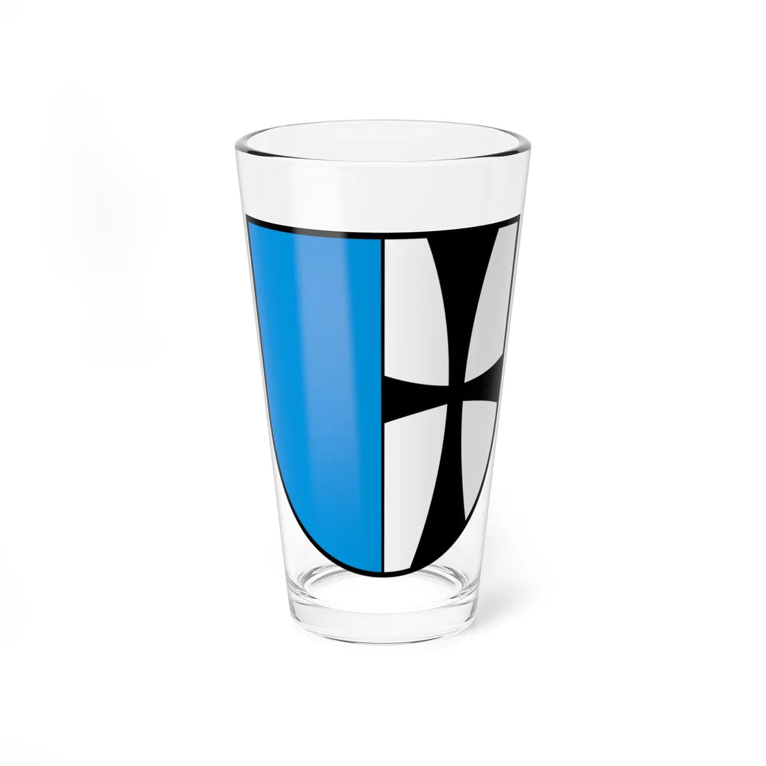 Coat of arms of Hitzkirch (Switzerland) (Coat of Arms) Pint Glass 16oz 16oz - Go Mug Yourself
