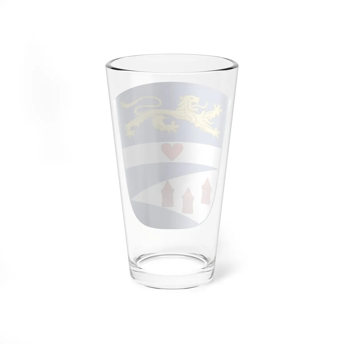 Coat of arms of Hjørring County (Denmark) (Coat of Arms) Pint Glass 16oz - Go Mug Yourself