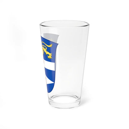 Coat of arms of Hjørring County (Denmark) (Coat of Arms) Pint Glass 16oz - Go Mug Yourself