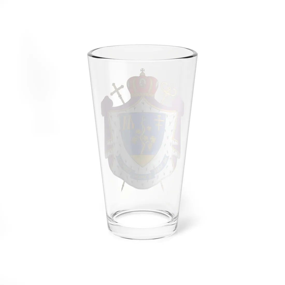 Coat of arms of Hlib Lonchyna (Ukraine) (Coat of Arms) Pint Glass 16oz - Go Mug Yourself