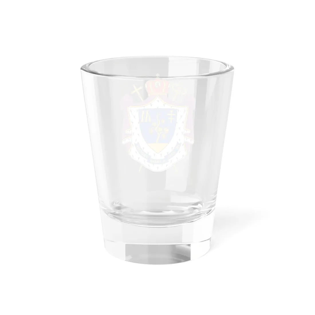 Coat of arms of Hlib Lonchyna (Ukraine) (Coat of Arms) Shot Glass 1.5oz - Go Mug Yourself