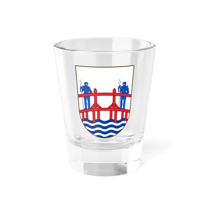 Coat of arms of Hobro (Denmark) (Coat of Arms) Shot Glass 1.5oz 1.5oz - Go Mug Yourself