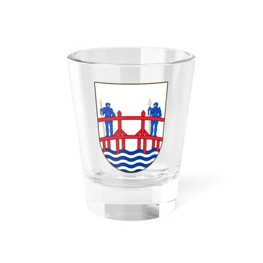 Coat of arms of Hobro (Denmark) (Coat of Arms) Shot Glass 1.5oz 1.5oz - Go Mug Yourself