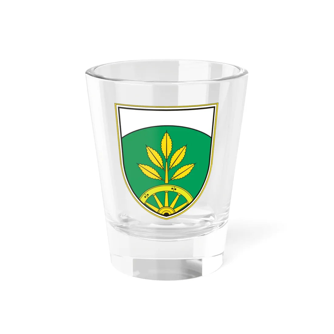 Coat of arms of Hoče-Slivnica (Slovenia) (Coat of Arms) Shot Glass 1.5oz 1.5oz - Go Mug Yourself
