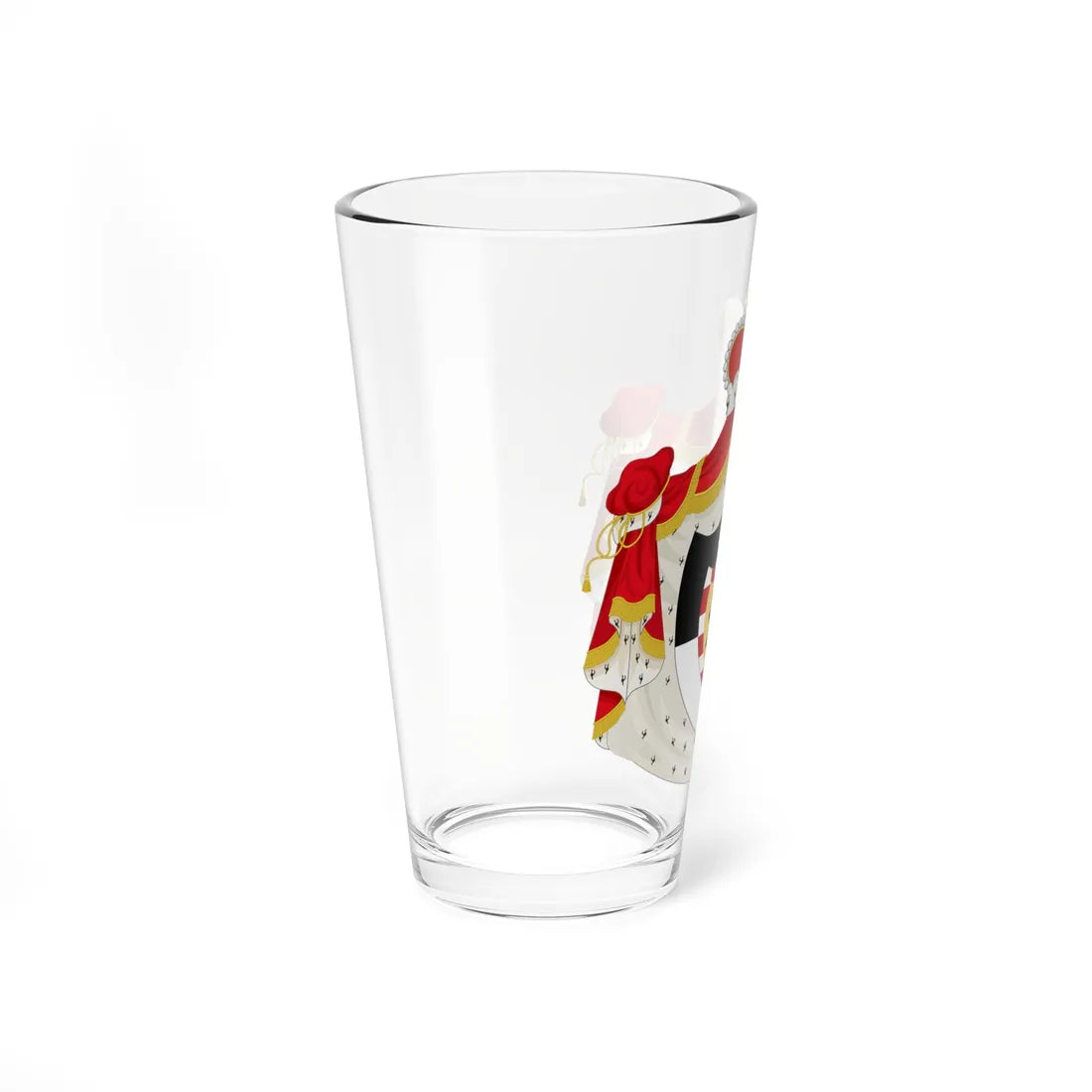 Coat of Arms of Hohenzollern-Sigmaringen (Germany) (Coat of Arms) Pint Glass 16oz - Go Mug Yourself