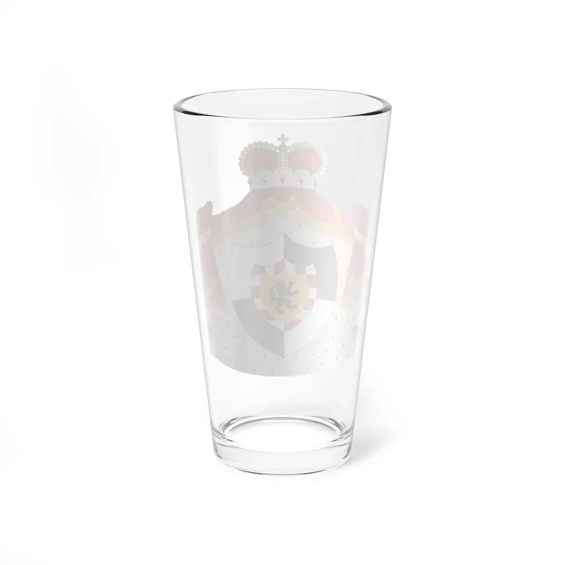 Coat of Arms of Hohenzollern-Sigmaringen (Germany) (Coat of Arms) Pint Glass 16oz - Go Mug Yourself