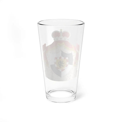 Coat of Arms of Hohenzollern-Sigmaringen (Germany) (Coat of Arms) Pint Glass 16oz - Go Mug Yourself
