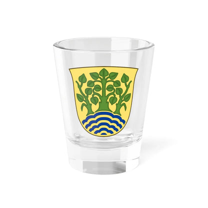 Coat of arms of Holbæk (Denmark) (Coat of Arms) Shot Glass 1.5oz 1.5oz - Go Mug Yourself