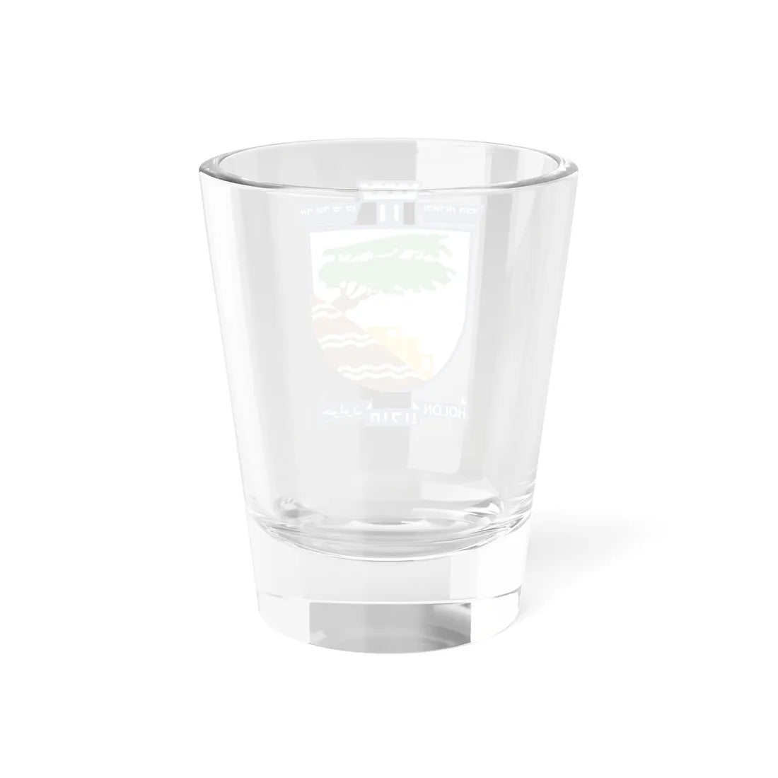 Coat of arms of Holon (Israel) (Coat of Arms) Shot Glass 1.5oz - Go Mug Yourself