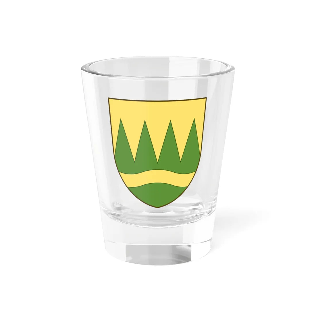 Coat of arms of Holsted (Denmark) (Coat of Arms) Shot Glass 1.5oz 1.5oz - Go Mug Yourself