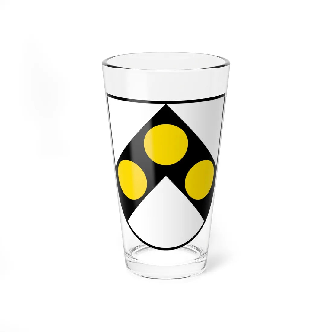 Coat of arms of Holziken (Switzerland) (Coat of Arms) Pint Glass 16oz 16oz - Go Mug Yourself