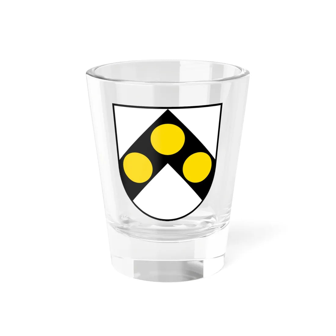 Coat of arms of Holziken (Switzerland) (Coat of Arms) Shot Glass 1.5oz 1.5oz - Go Mug Yourself