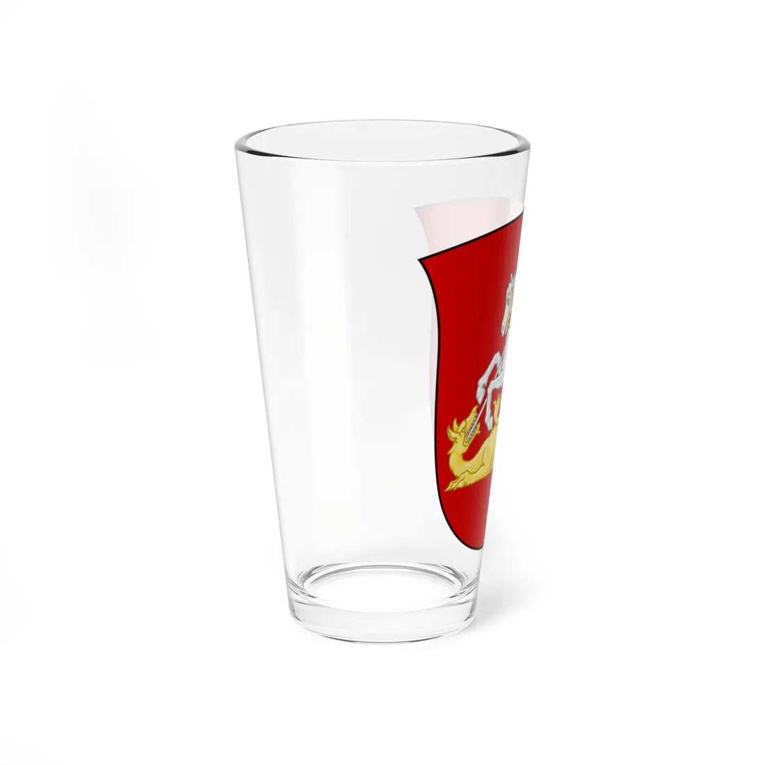 Coat of arms of Home Guard District Middle and West Jutland (Denmark) (Coat of Arms) Pint Glass 16oz - Go Mug Yourself