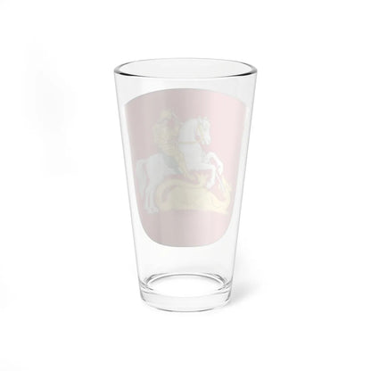 Coat of arms of Home Guard District Middle and West Jutland (Denmark) (Coat of Arms) Pint Glass 16oz - Go Mug Yourself
