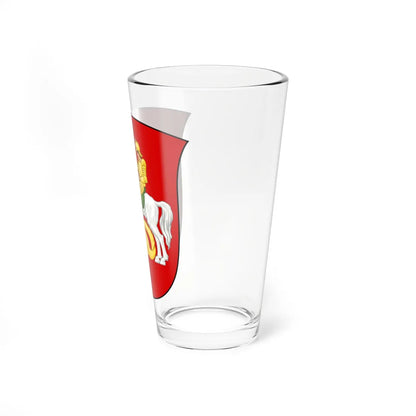 Coat of arms of Home Guard District Middle and West Jutland (Denmark) (Coat of Arms) Pint Glass 16oz - Go Mug Yourself