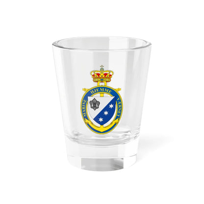 Coat of arms of Home Guard Flotilla 115 Vendsyssel (Denmark) (Coat of Arms) Shot Glass 1.5oz 1.5oz - Go Mug Yourself