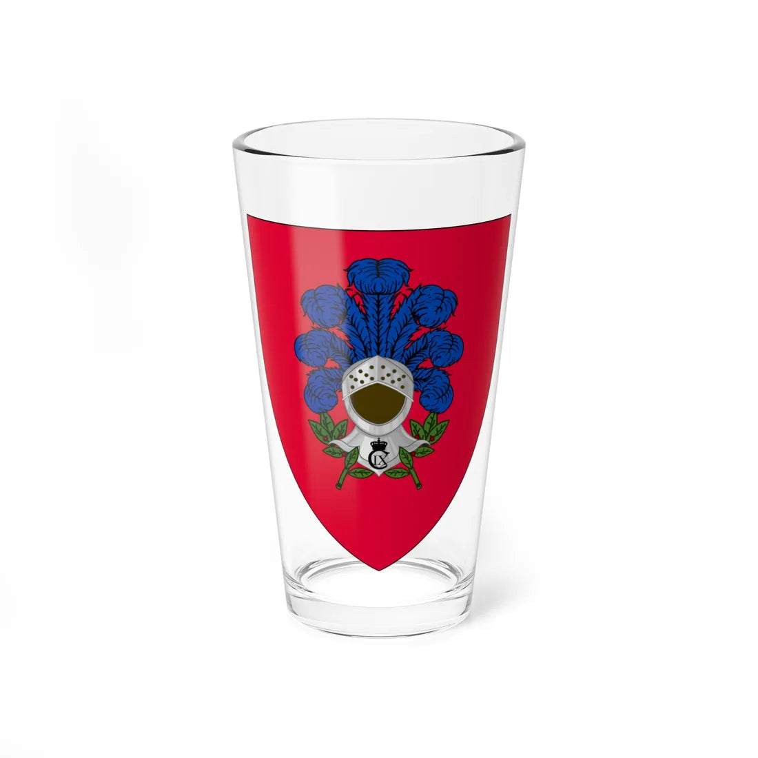 Coat of arms of Home Guard Regional District East (Denmark) (Coat of Arms) Pint Glass 16oz 16oz - Go Mug Yourself