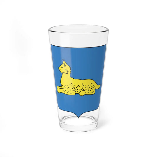 Coat of Arms of Homiel Belarus (Belarus) (Coat of Arms) Pint Glass 16oz 16oz - Go Mug Yourself