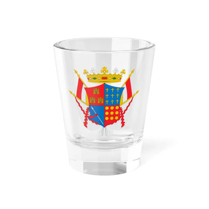 Coat of arms of Honduras Colonial (Costa Rica) (Coat of Arms) Shot Glass 1.5oz 1.5oz - Go Mug Yourself