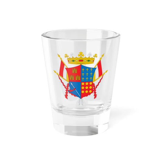 Coat of arms of Honduras Colonial (Costa Rica) (Coat of Arms) Shot Glass 1.5oz 1.5oz - Go Mug Yourself