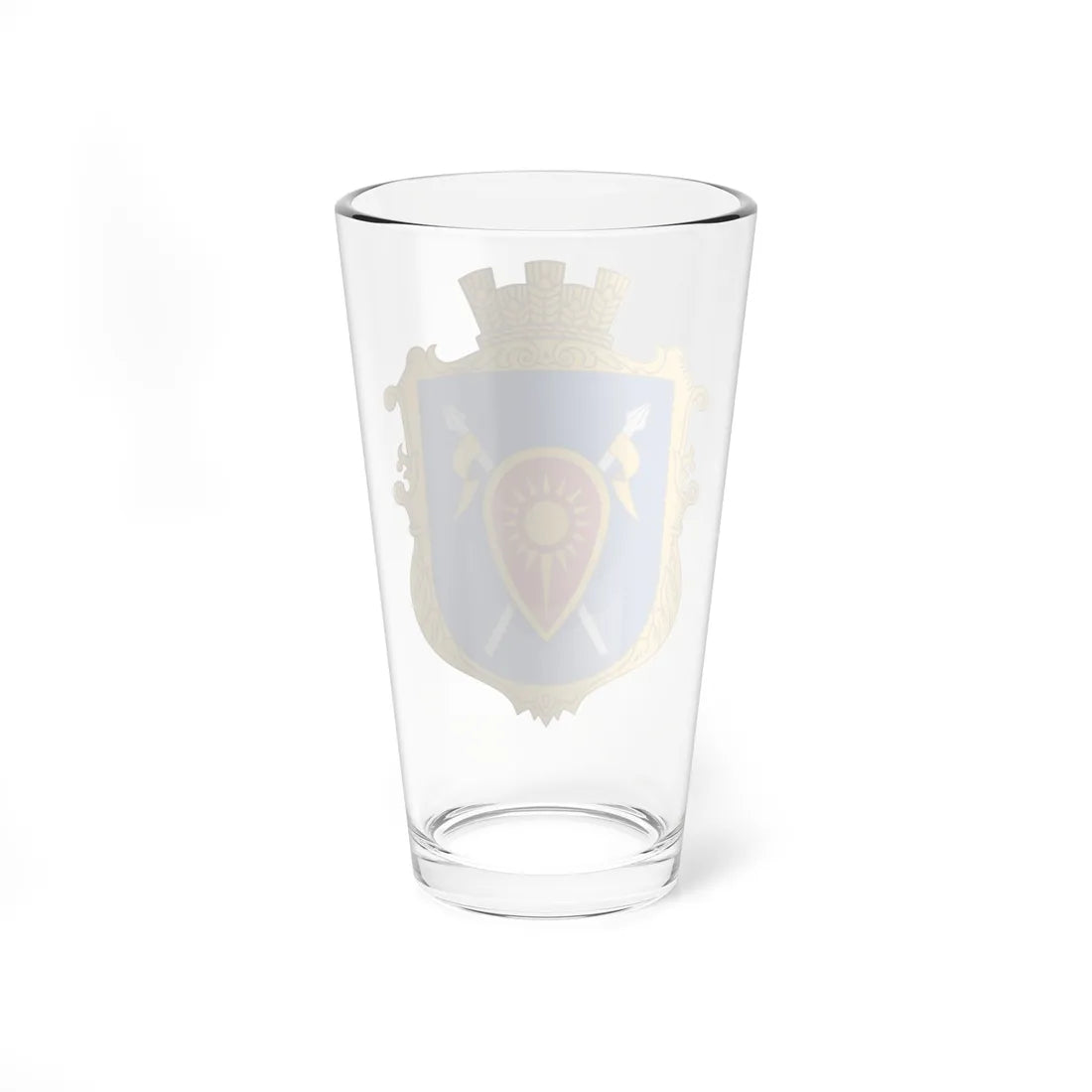 Coat of Arms of Horodyslavychi (Ukraine) (Coat of Arms) Pint Glass 16oz - Go Mug Yourself