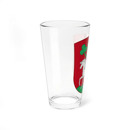 Coat of arms of Horsens (Denmark) (Coat of Arms) Pint Glass 16oz - Go Mug Yourself
