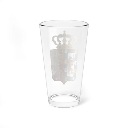 Coat of arms of house Holstein-Gottorp-Romanov (Belarus) (Coat of Arms) Pint Glass 16oz - Go Mug Yourself