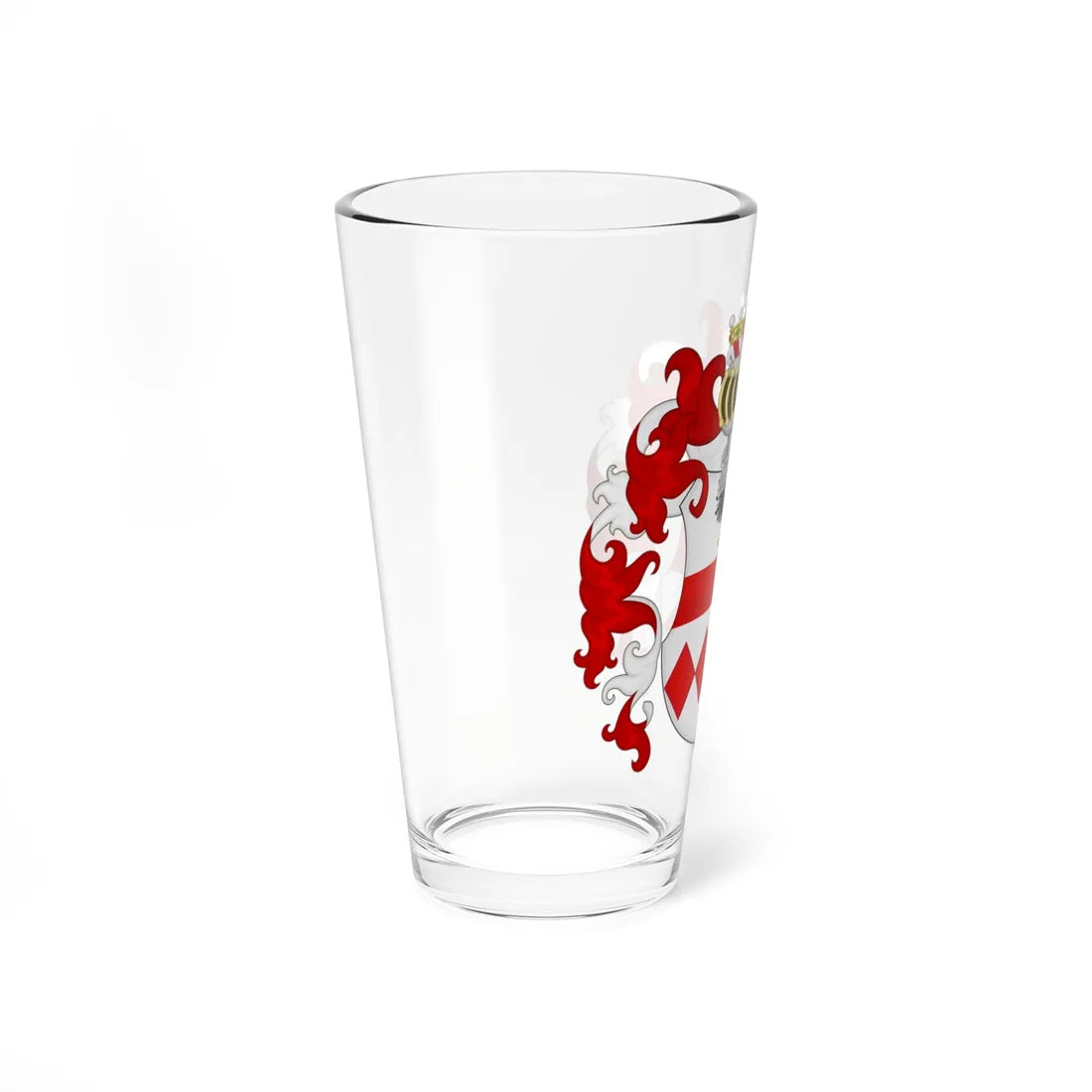 Coat of arms of House of Artusi (Italy) (Coat of Arms) Pint Glass 16oz - Go Mug Yourself