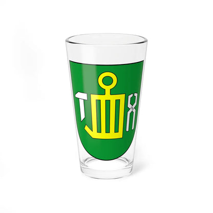 Coat of arms of Hrabušice (Slovakia) (Coat of Arms) Pint Glass 16oz 16oz - Go Mug Yourself