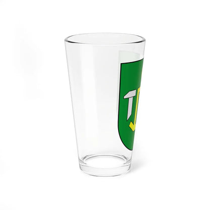 Coat of arms of Hrabušice (Slovakia) (Coat of Arms) Pint Glass 16oz - Go Mug Yourself