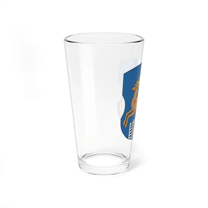 Coat of arms of Hrodna (Belarus) (Coat of Arms) Pint Glass 16oz - Go Mug Yourself